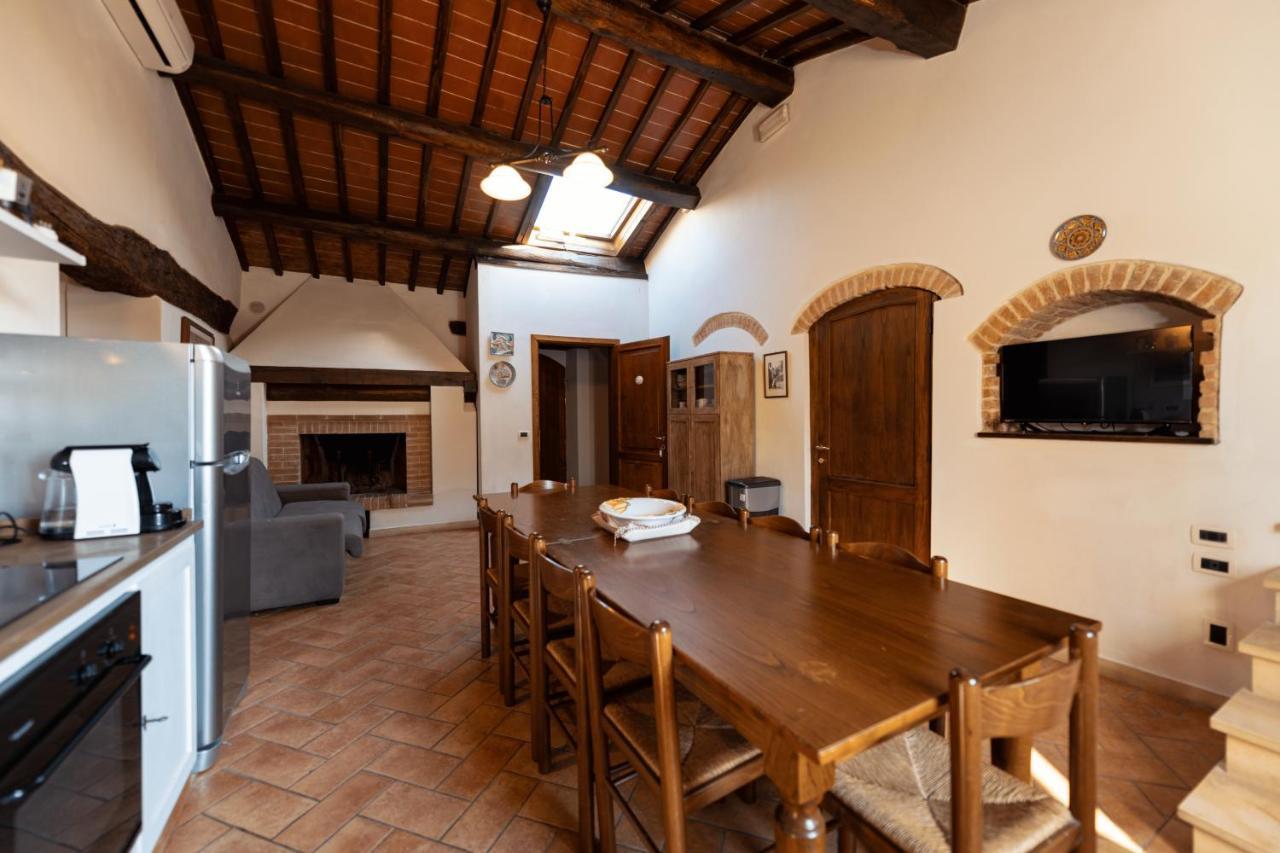 Case Vacanze Ranza, Casale Con Piscina E Relax San Gimignano Exterior foto